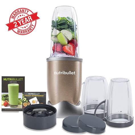 Buy Nutribullet PRO High Speed Blender/Mixer/Smoothie Maker - 900 Watts - 12 Pcs Set;Gold Online ...