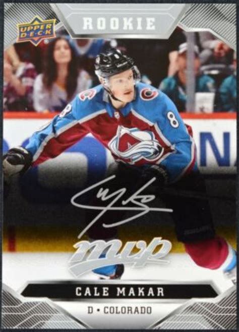 Future Watch: Cale Makar Rookie Hockey Cards, Avalanche