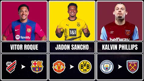 Top 50 January Football Transfers - 2024 - YouTube