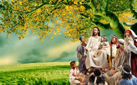 Jesus with the children - Other & People Background Wallpapers on Desktop Nexus (Image 760409)