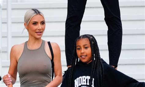 North West Poses As Kanye West In Video With Kim Kardashian - showbizztoday