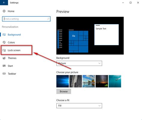 Change Screen Saver Settings in Windows 10