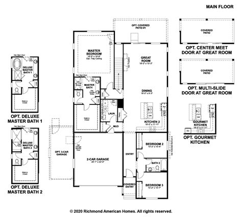 Richmond American Homes Floor Plans Arizona State | Viewfloor.co