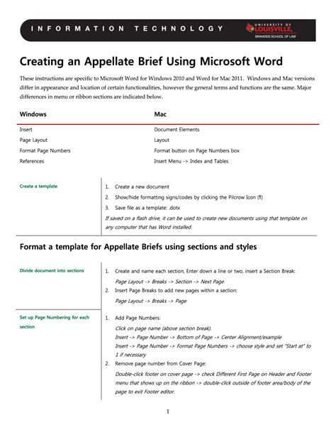 Appellate Brief Template Word 2020-2022 - Fill and Sign Printable ...