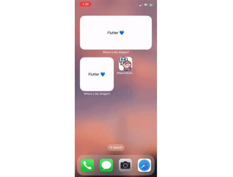 Create iOS Widgets using Flutter