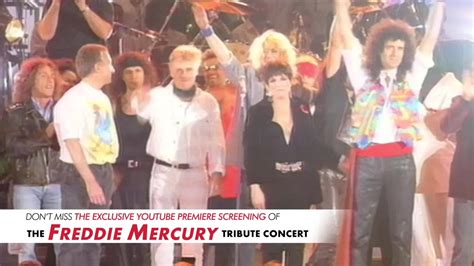 YouTube Premiere Screening of The Freddie Mercury Tribute Concert! | ⏰ ...