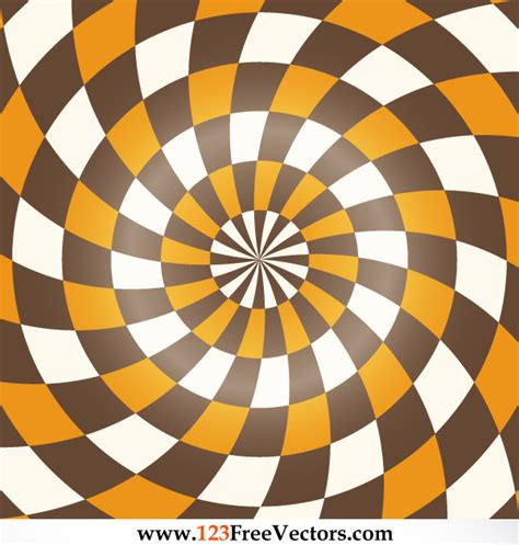 Colorful Spiral Optical Illusion Background Vector by 123freevectors on DeviantArt