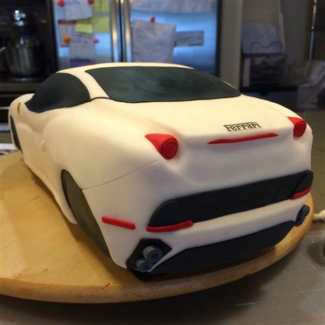 Delicious Arts Bakery: Ferrari California Cake Tutorial