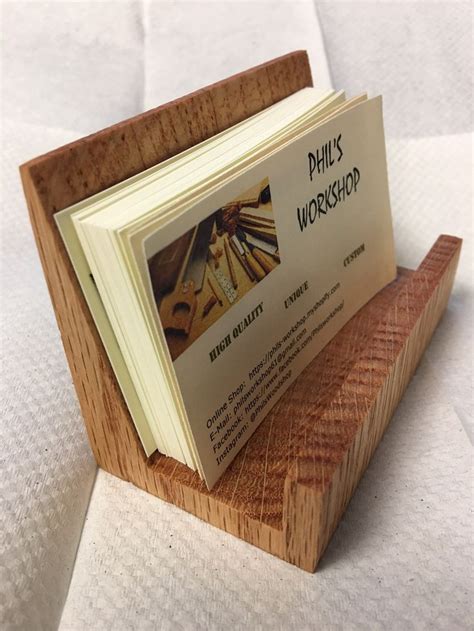 High quality hand-made wooden gifts and items for the house. | Wooden business card holder ...