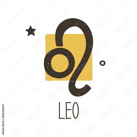 Leo The Lion Zodiac Symbol