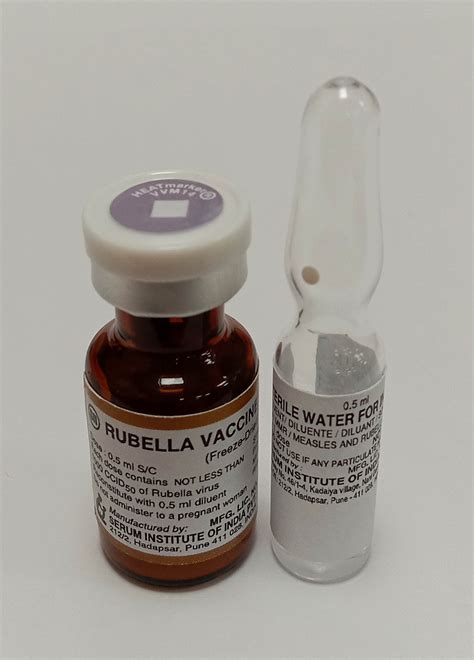 Rubella Vaccine, Live, Attenuated | WHO - Prequalification of Medical Products (IVDs, Medicines ...