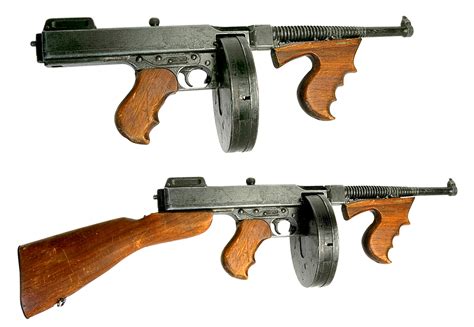 Free photo: Old Wooden Tommy-guns - Deadly, Gun, Machine - Free ...