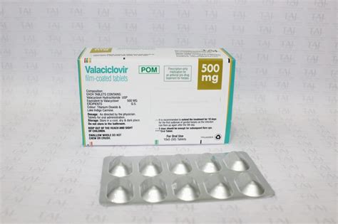 Valacyclovir Tablets 500mg Suppliers in India & Manufacturer