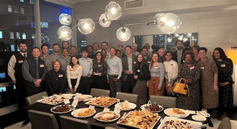 Eric Kuhn '89MA Hosts Alumni Gathering in NYC