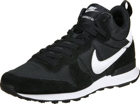 Nike Internationalist Mid shoes black white