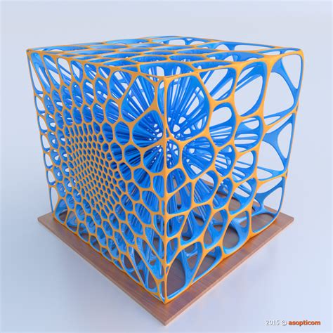 VOronoi Cube (109) by asopticom on DeviantArt