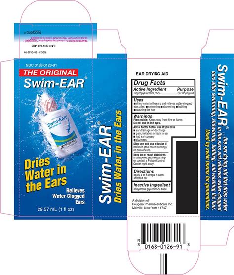 Swim-EAR (solution) Fougera Pharmaceuticals Inc.