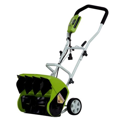 Greenworks 10-Amp 16-in Corded Electric Snow Blower in the Corded ...