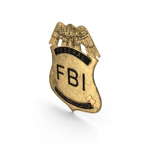 FBI Badge PNG Images & PSDs for Download | PixelSquid - S111165833