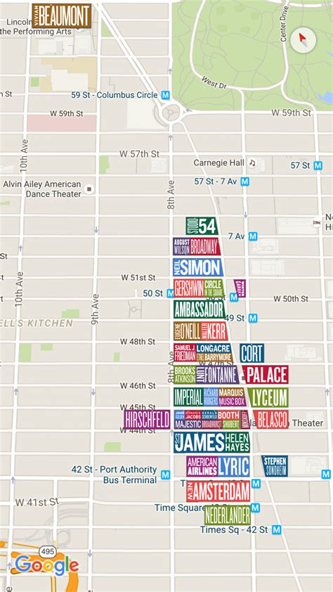 New York City Map Broadway - Get Latest Map Update