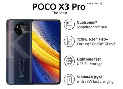 Spesifikasi & Harga HP POCO X3 Pro Terbaru, Maret 2022