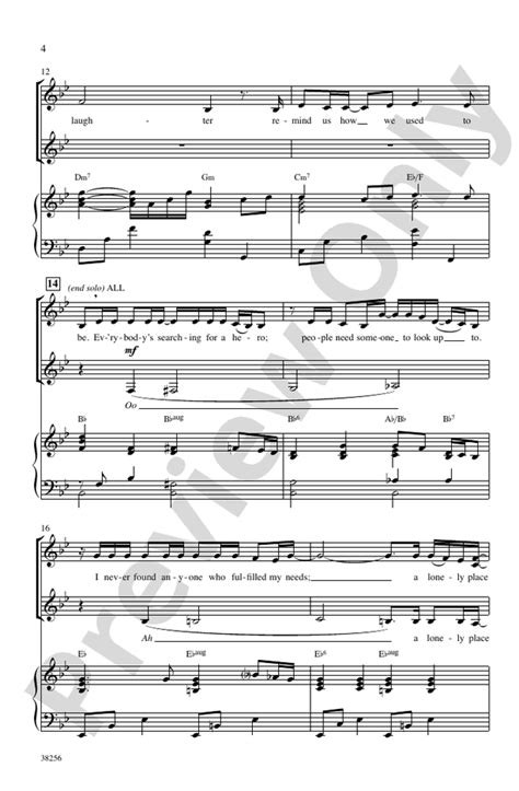 The Greatest Love of All: SSA Choral Octavo: Michael Masser - Digital Sheet Music Download