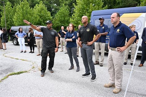 Governor Moore Tours James J. Rowley Secret Service Training Center to View Planned Facility ...