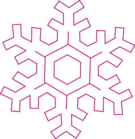 Snowflake Clip Art at Clker.com - vector clip art online, royalty free ...