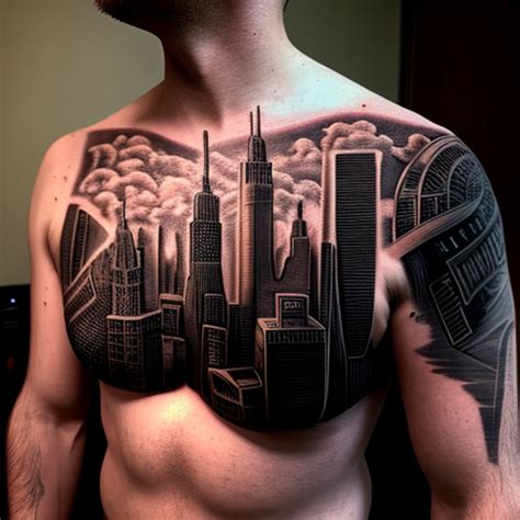 86 Chicago Skyline Tattoo Ideas - TattooClue.com