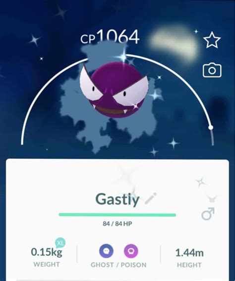 Shiny Gastly - Pokemon Go, Toys & Games, Video Gaming, In-Game Products on Carousell