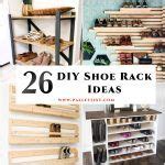 26 Homemade DIY Shoe Rack Ideas - DIY Shoe Storage