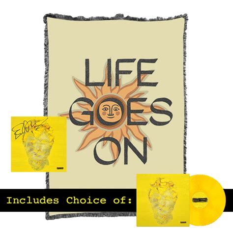 Life Goes On Picnic Blanket + Album Bundle (Signed) | Ed Sheeran