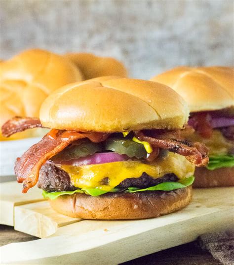 Best Bacon Cheeseburgers