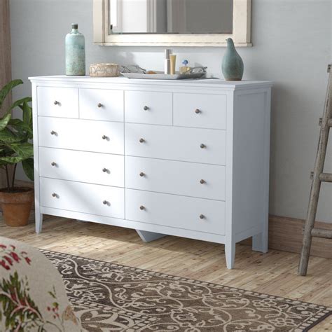 Sonja 8 Drawer 59'' W Double Dresser | White dresser bedroom, Bedroom furniture, Furniture