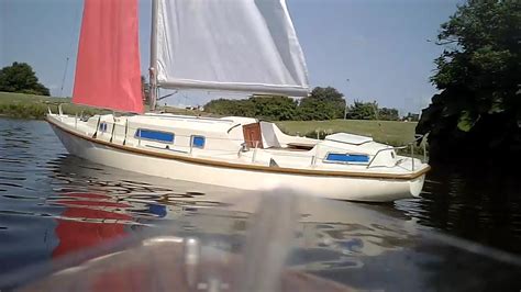 Sail boat - RC scale model - YouTube