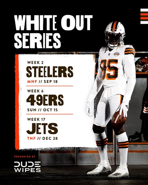 FB_Helmet_Guy on Twitter: "Browns reveal their new white alternate helmet and uniform to be worn ...