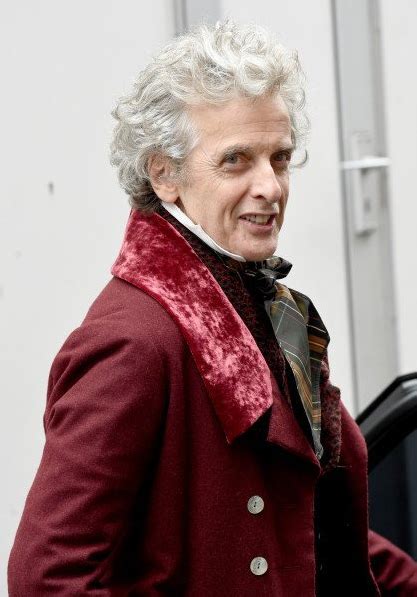 Red woolen coat of Peter Capaldi from The Personal History Of David ...