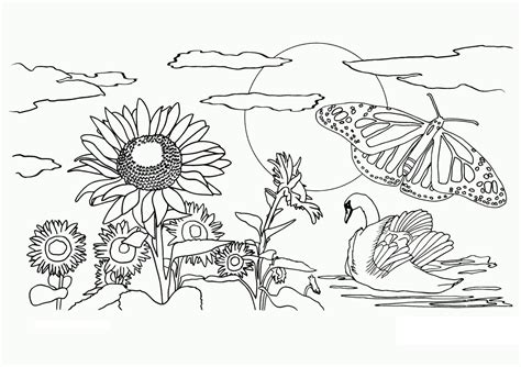 Free Printable Nature Coloring Pages For Kids - Best Coloring Pages For ...