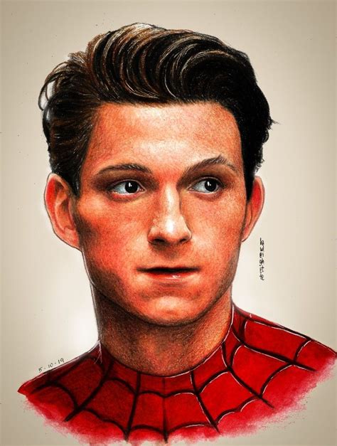 Peter Parker, Spider-Man | Holland art, Tom holland spiderman, Tom holland