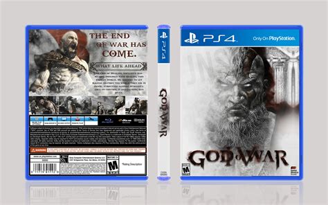 God Of War IV PlayStation 4 Box Art Cover by legionwatt