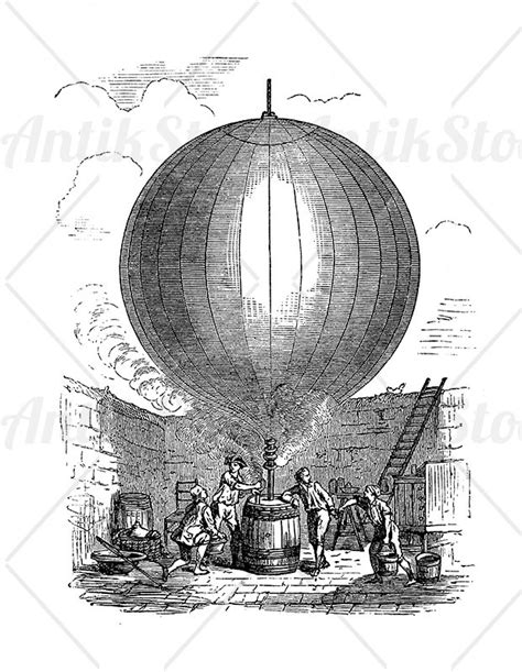 Fueling hot air balloon – AntikStock