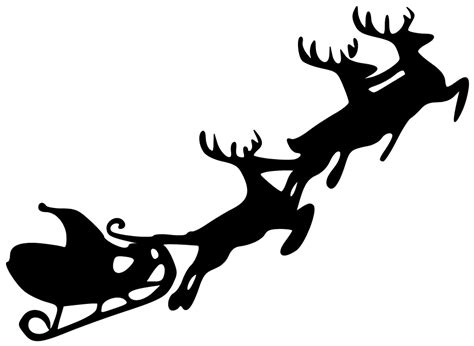 Santa Sleigh PNG Transparent Images - PNG All