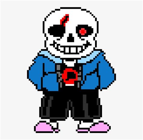 Sans Sprite - Sans Battle Sprite Color Transparent PNG - 630x760 - Free Download on NicePNG