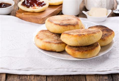 English Muffins with 100% Freshly Milled Wheat - Grains and Grit