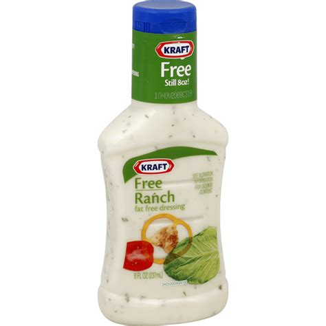 Kraft Free Fat Free Dressing, Ranch | Salad Dressings | D'Agostino