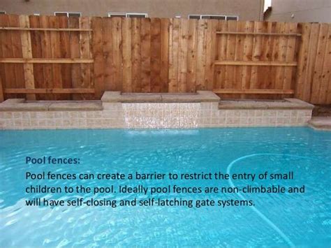 Pool designs California- Swimming pool Safety Features