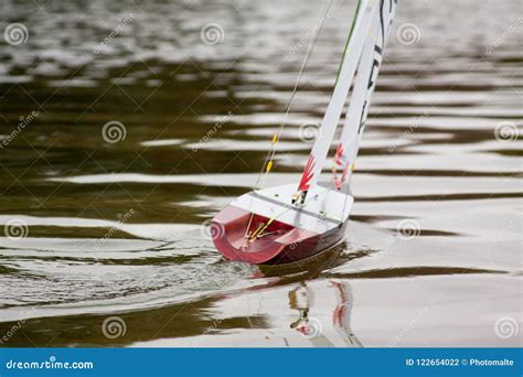 Remote Control Sail Boats stock photo. Image of river - 122654022