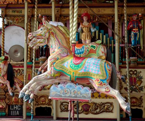 Vintage Carousel Horse Ride Free Stock Photo - Public Domain Pictures