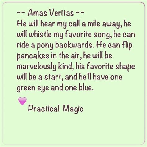 Practical Magic Quotes - ShortQuotes.cc