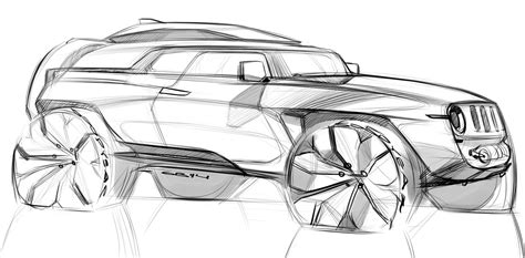 Car design sketches #6 on Behance | Car design sketch, Car design, Concept car design